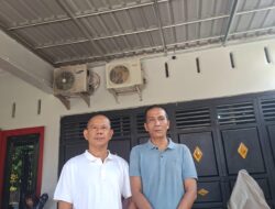 Di Tengah Banjir, Pewarta Polrestabes Medan Tetap Gelar Jumat Barokahi