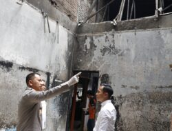 Kapolrestabes Medan Pimpin Penyelidikan Lanjutan Kebakaran Rumah Hakim Tipikor PN Medan