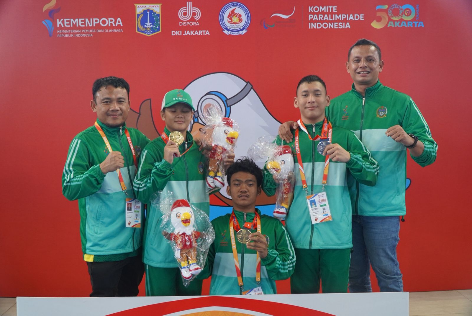 Para Renang Sumut Sumbang 2 Emas di Peparpenas XI/2025