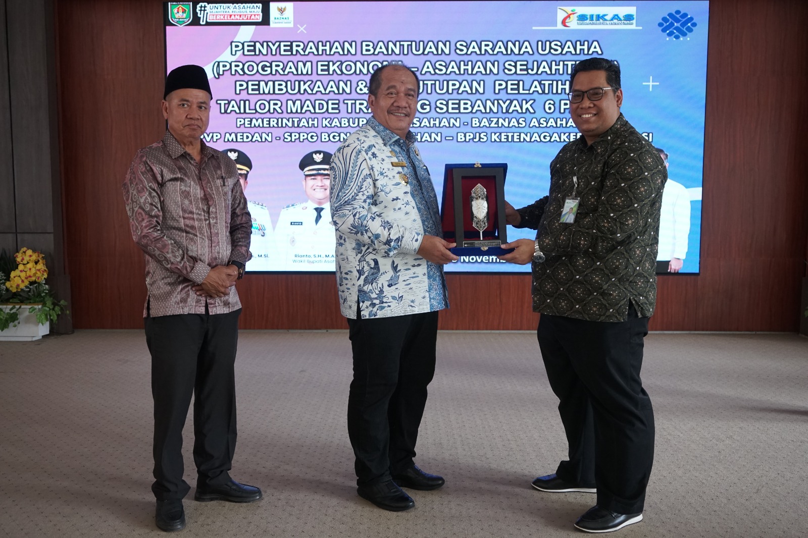 Kepala BBPVP Medan, Faried Abdulrahman Nur Yuliono, S.STP., M.M., : Sinergi antara Baznas dan Pemerintah Kabupaten Asahan ini dapat menjadi contoh bagi daerah lain