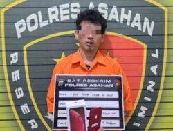 Unit jatanras Polres Asahan Amankan Ds kasus tindak Pidana pencurian disertai Kekerasan