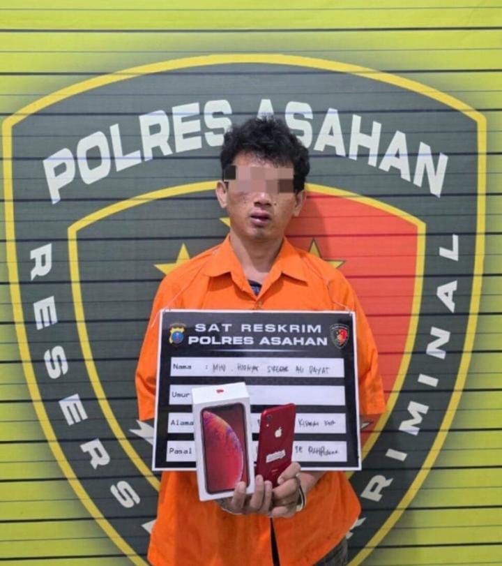 Unit jatanras Polres Asahan Amankan Ds kasus tindak Pidana pencurian disertai Kekerasan