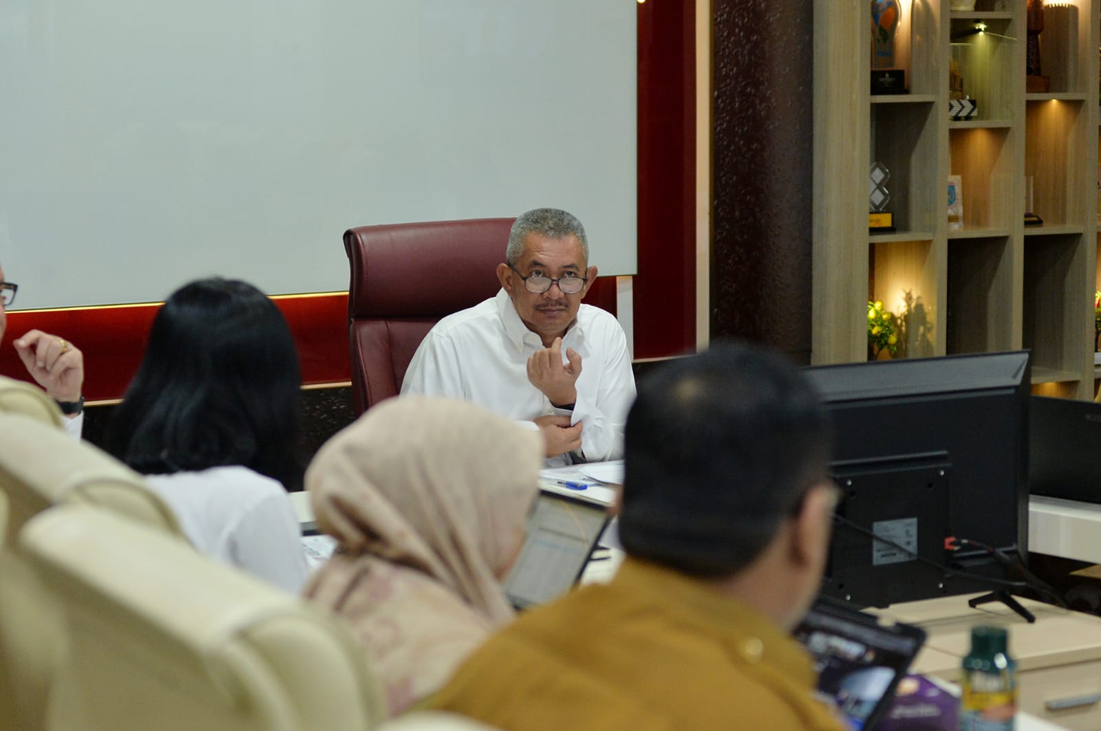 Pj Sekdaprov Sumut Hadiri Rakor Pengendalian Inflasi 2025