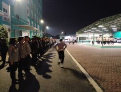 Apel Gabungan KRYD Di UMSU, Polrestabes Medan Perkuat Kesiapsiagaan Personel