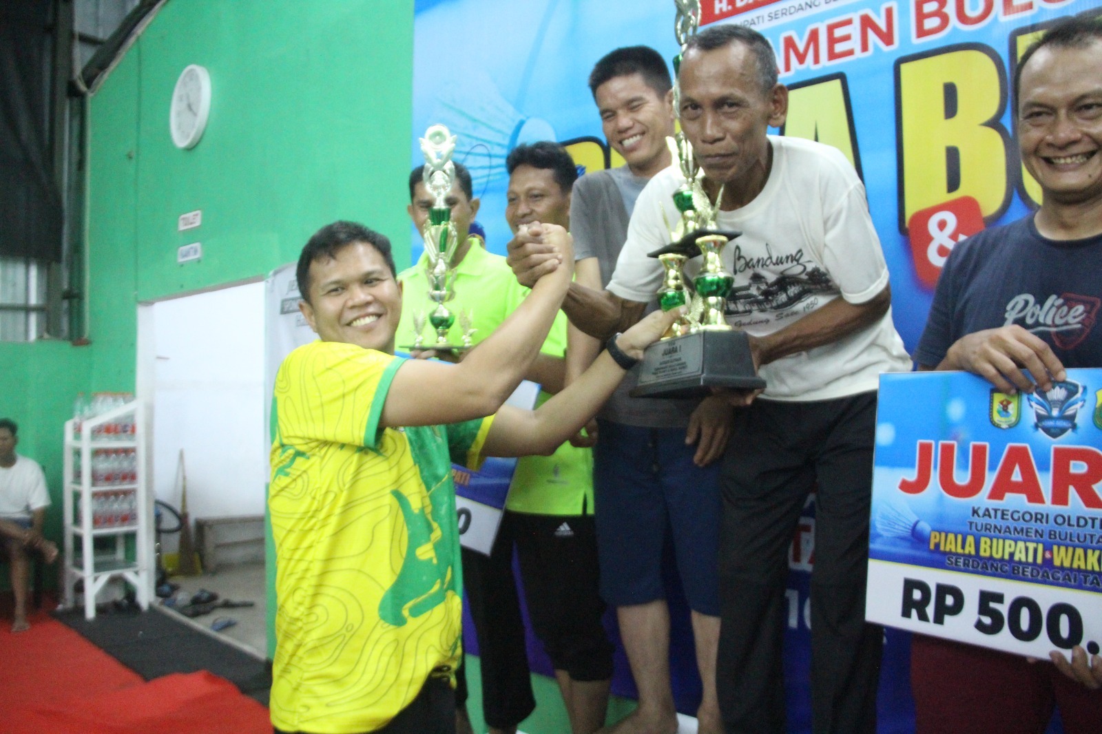 PB Borneo Serigala Juara Turnamen Bulu Tangkis Piala Bupati-Wabup Sergai 2025