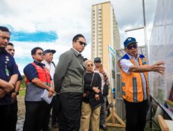 Tinjau Kolam Detensi Selayang, Rico Waas Targetkan dapat Mereduksi 10-15 Persen Banjir