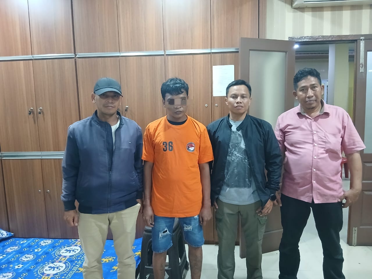 Timsus Anti Narkoba Polres Asahan Amankan Seorang Pria Diduga Pengedar Sabu di Jalan Durian Kisaran