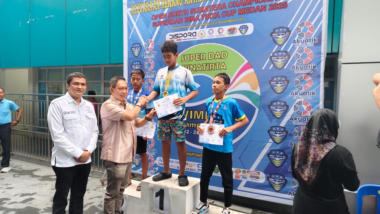 Kejuaraan Renang Antar Klub Piala Begilir Wong Chun Sen 2025 Sukses