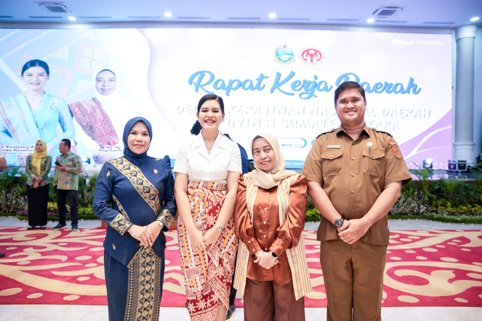 Ketua Dekranasda Sergai Ikuti Rakerda di Kantor Gubernur Sumut, Bahas Penguatan Program Kerajinan Daerah