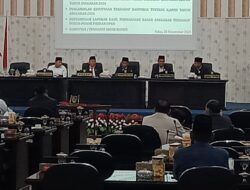 Rapat Paripurna DPRD Sergai, Fraksi PDIP Sampaikan Pendapat Akhir atas RAPBD Sergai