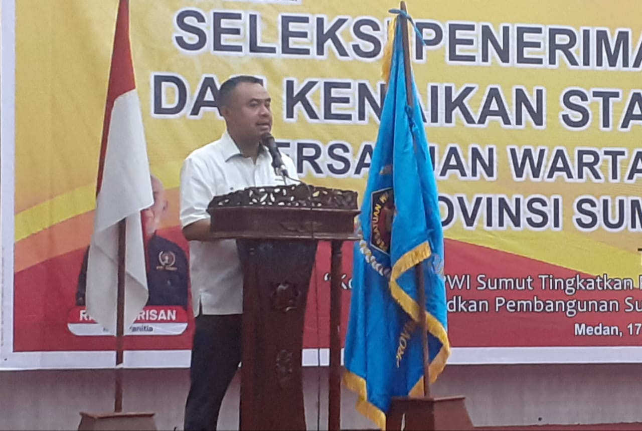 Seleksi Penerimaan Anggota Muda dan Kenaikan Status Anggota Biasa PWI Provinsi Sumut Tahun 2025
