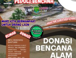 Bermanfaat Pada Korban Banjir, Forwaka Sumut Bentuk Relawan Peduli Bencana