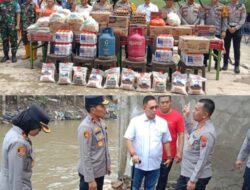 Ketua Gemabudhi Sumut Salurkan Ratusan Paket Sembako ke Warga Terdampak Banjir di Titi Papan dan Mabar