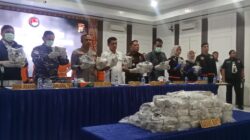 Polres Asahan Musnahkan 75.588,5 Gram Narkotika Jenis Sabu