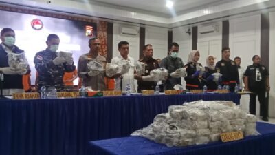 Polres Asahan Musnahkan 75.588,5 Gram Narkotika Jenis Sabu