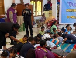 Lewat Konselor Psikologi SDM Polri Lakukan Trauma Healing Bahi Anak-anak Korban Bencana
