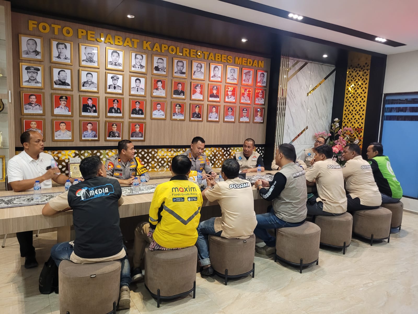 Kapolrestabes Medan Luncurkan Dua Timsus Anti Begal Saat Terima GODAMS