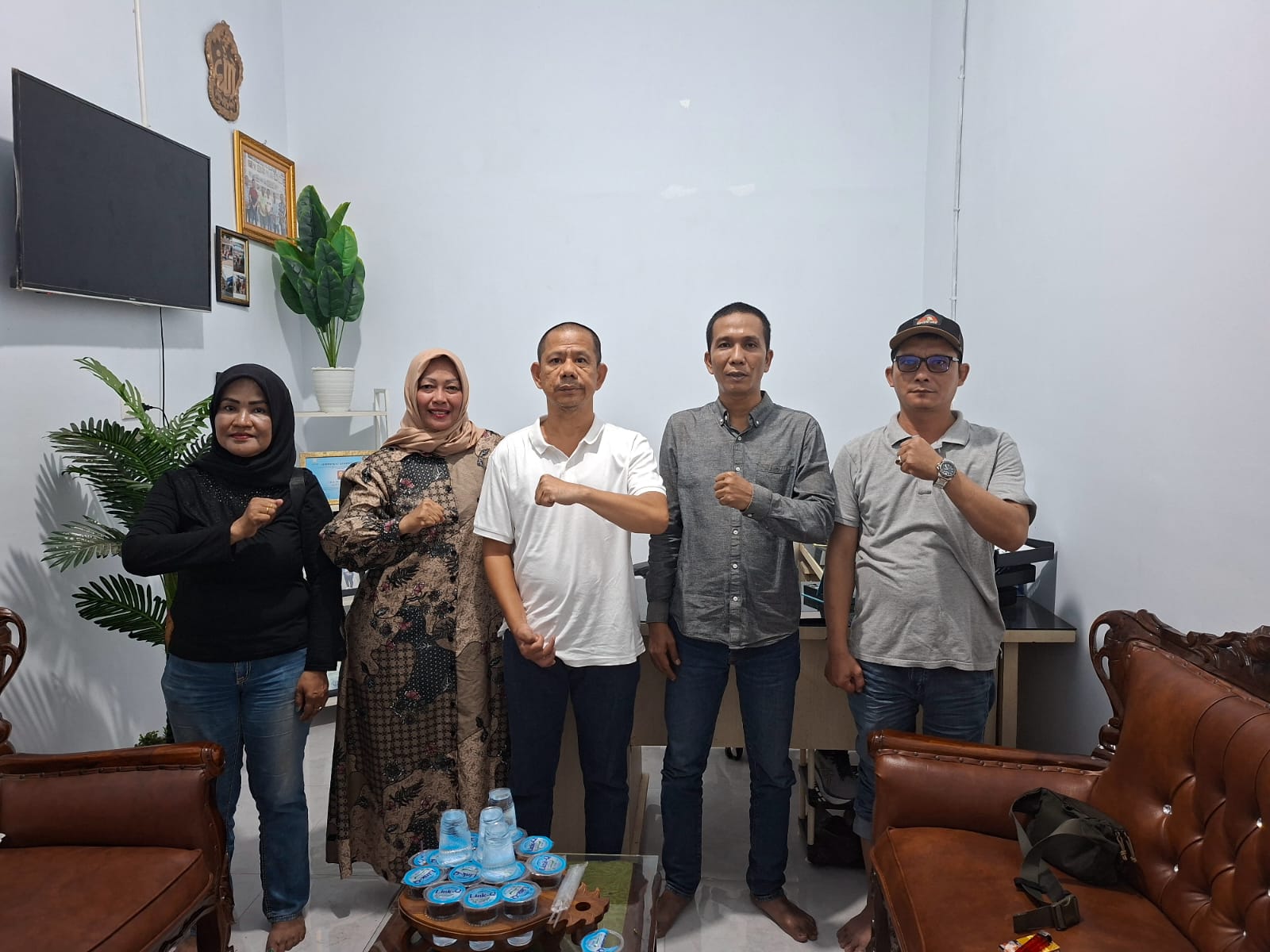 Walau Sudah Surut, Pewarta Tetap Polrestabes Medan Tetap Gelar Program Jumat Barokah