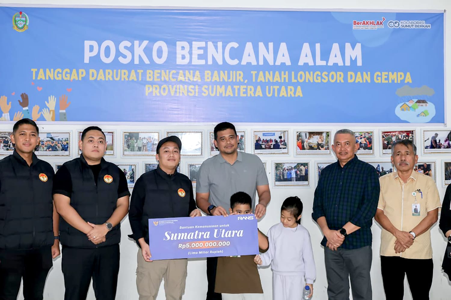 Bobby Nasution Ucapkan Terima Kasih Ke Stafsus Presiden Atas Bantuan Rp5 M untuk Korban Banjir dan Longsor