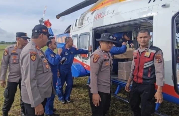 Ratusan Kg Bantuan Siap Disalurkan Melalui Airdrop, Poldasu Pastikan Warga Terisolir Terbantu