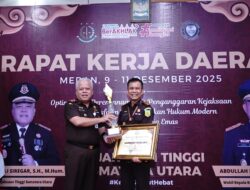 Dr.Harli Siregar : Jadikan Apresiasi Sebagai Pendorong Kinerja Penegakan Hukum