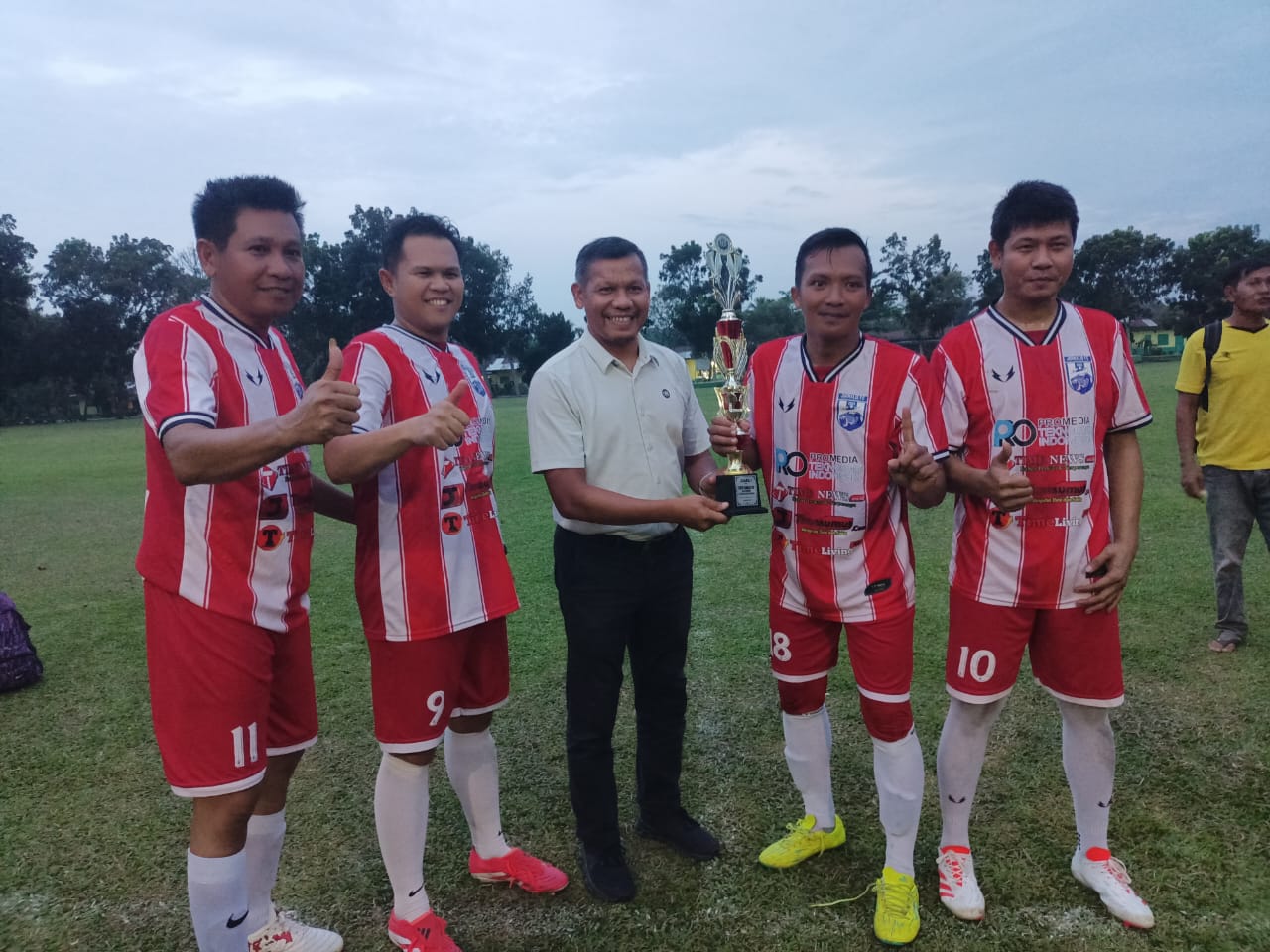 Jurnalis FC Raih Gelar Juara Fourfeo Tour Dambaan 2025 di Stadion Fajar Agung