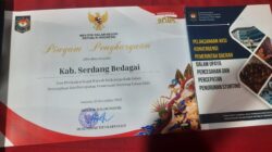 Sergai Raih Penghargaan Kemendagri atas Kinerja Penurunan Stunting