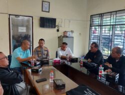 Kapolrestabes Medan dan PWI Sumut Komit Ciptakan Suasana Nyaman Dan Kondusif