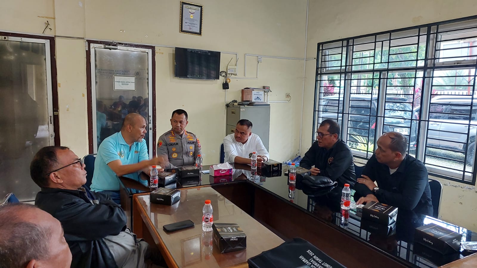 Kapolrestabes Medan dan PWI Sumut Komit Ciptakan Suasana Nyaman Dan Kondusif