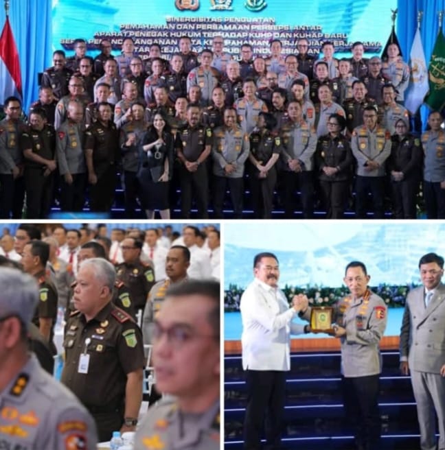 Kajatisu Dan Polri Lakukan MoU UU No 1 Tahun 2023 Tentang KUHP Dan KUHAP Baru