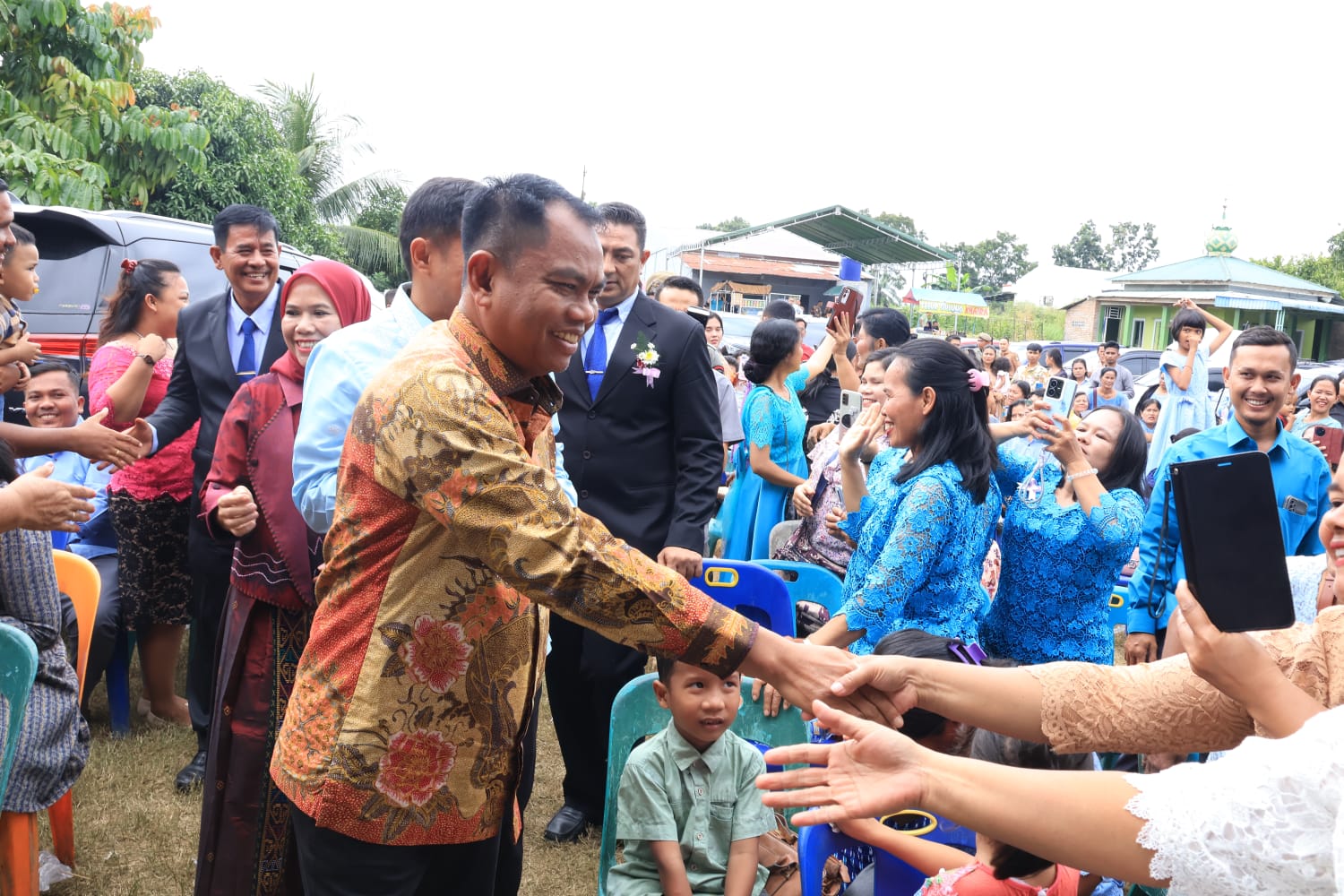 Ribuan Jemaat Padati Natal 2025, Bupati Apresiasi Kebersamaan Umat Kristiani di Sergai