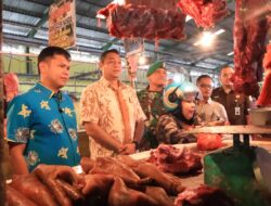 Jelang Nataru, Pemkab Sergai Sidak Pasar Sei Rampah, Harga Bahan Pokok Relatif Stabil