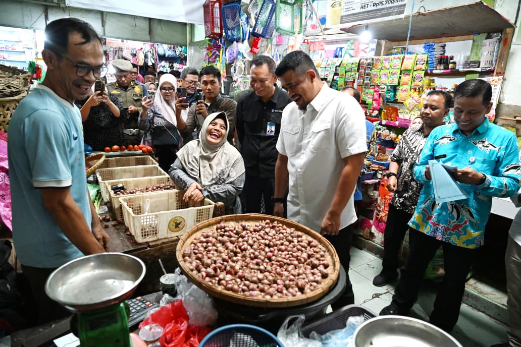 Gubernur Bobby Nasution Jamin Stok Pangan Aman Jelang Nataru
