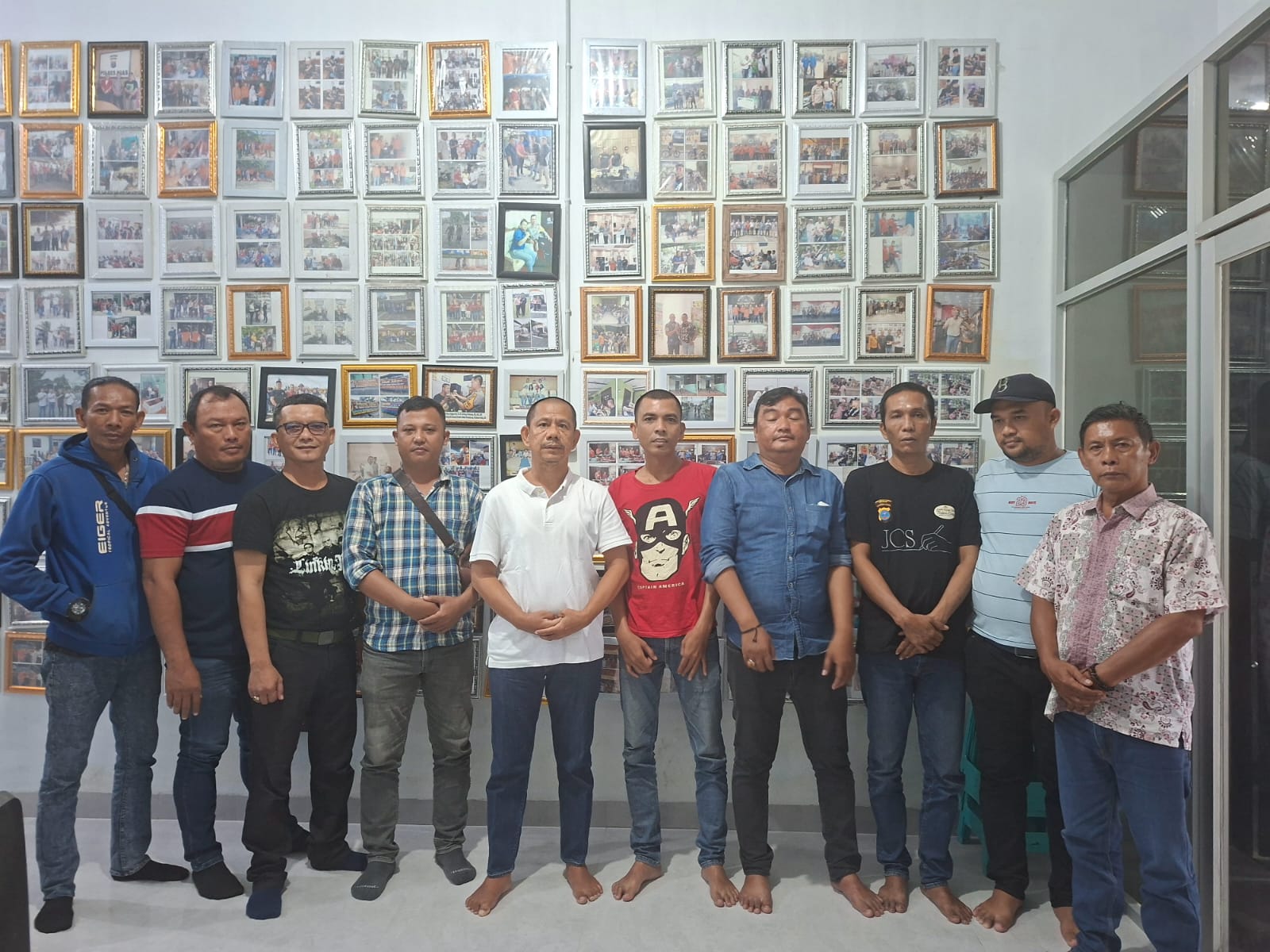 Ketua Pewarta Polrestabes Medan Penuh Semangat Gelar Jumat Barokah