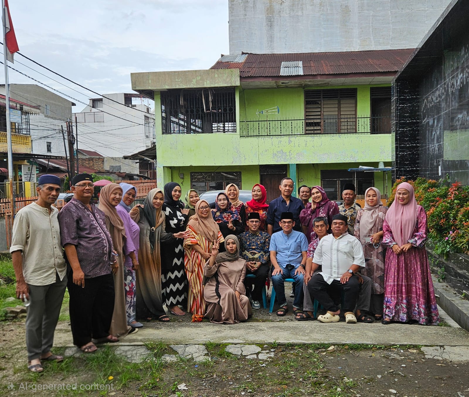 IKAL SMP Neg 11 Angkatan 87 Medan Gelar Pengajian Dengan Tema Bersyukur Dibalik Musibah