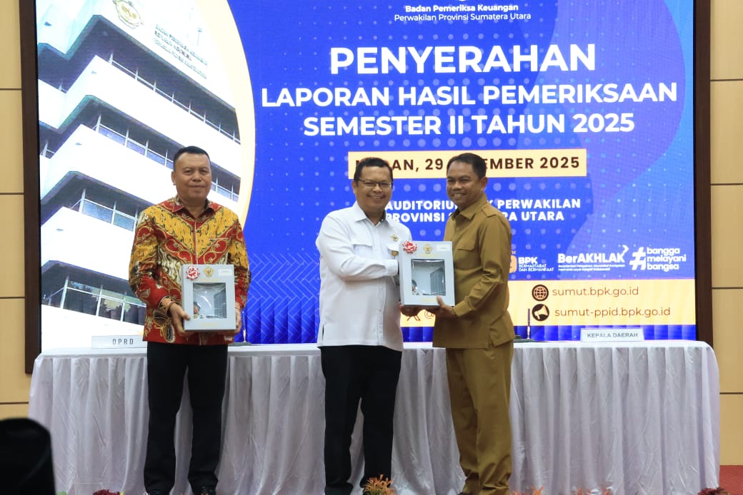 Bupati Sergai Terima LHP BPK, Perkuat Komitmen Penuntasan TBC