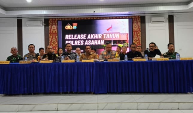 Tren Kinerja Polres Asahan 2025,Degan 78 Persen tuntaskan Kriminal