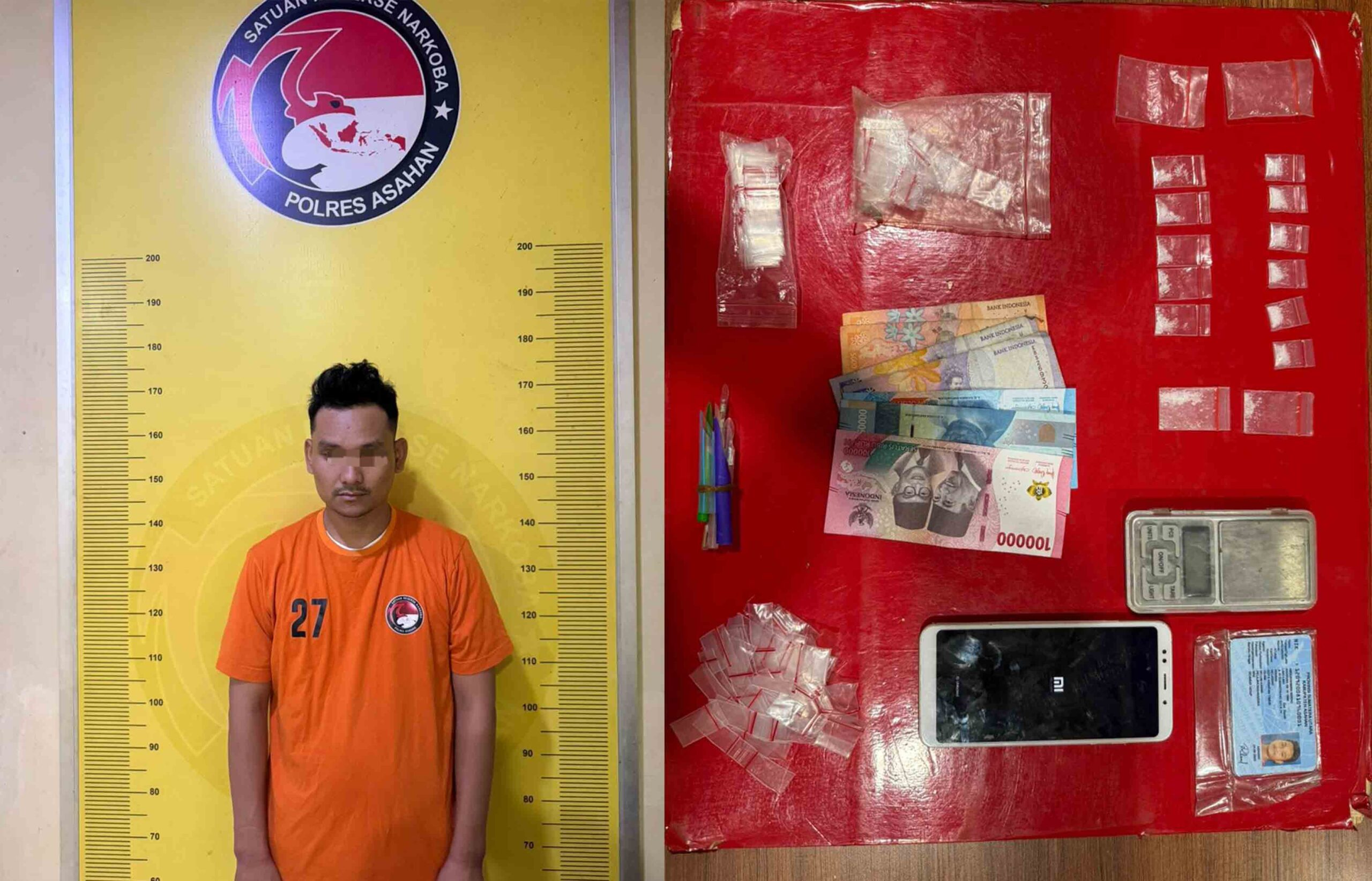 Polsek Kota Kisaran Jajaran Polres Asahan Ungkap Kasus Narkotika