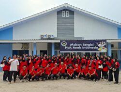 Relawan SPPG Sergai Ikut Meriahkan Lomba HUT ke-22 di Pantai Romantis