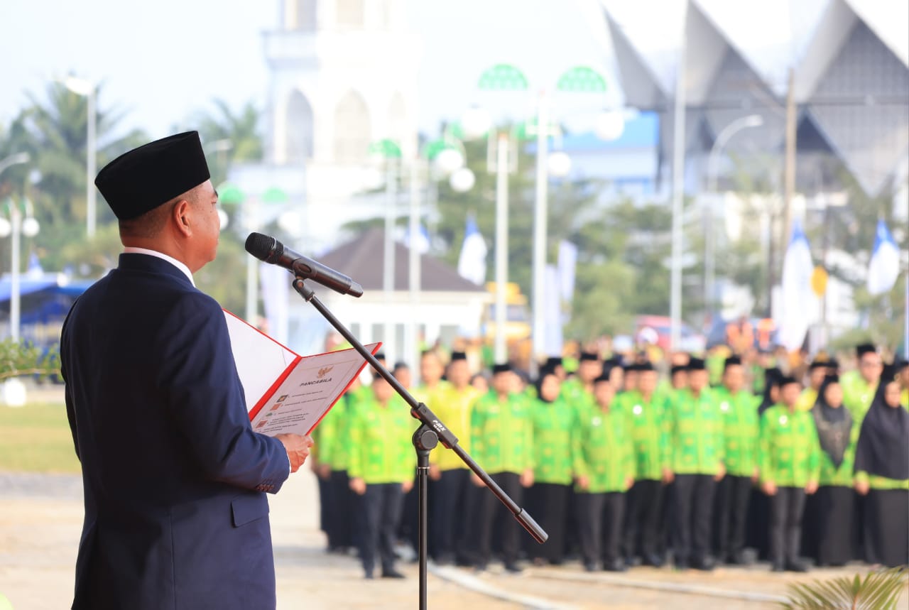 Di Usia ke-22 Sergai, Bupati Darma Wijaya Ajak ASN Mengabdi dan Berempati