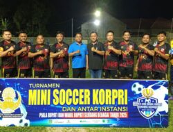 Turnamen Minisoccer Korpri Sergai Masuki Babak 16 Besar