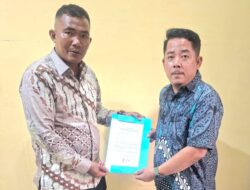 Sugiono Antar Berkas Calon Ketua PWI Sergai Periode 2026–2029