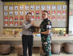 Pol Dr. Jean Calvijn Simanjuntak, S.I.K., M.H Dan Denpom Letkol Cpm Atep Priatna, S.H, M.Tr Lakukan Pertemuan