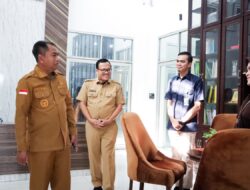 Pastikan Pelayanan Publik Prima, Bupati Darma Wijaya Tinjau Progres Gedung Bapenda dan Sidak Kantor Bapperida
