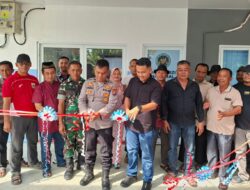 Dapur SPPG Desa Melati II Diresmikan, Anak Yatim Terima Santunan