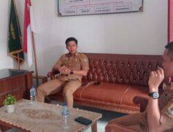 Camat Tanjung Beringin Lakukan Monitoring, Genjot Pencapaian Pelunasan PBB
