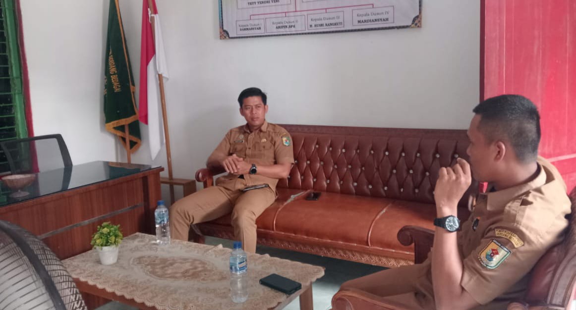 Camat Tanjung Beringin Lakukan Monitoring, Genjot Pencapaian Pelunasan PBB