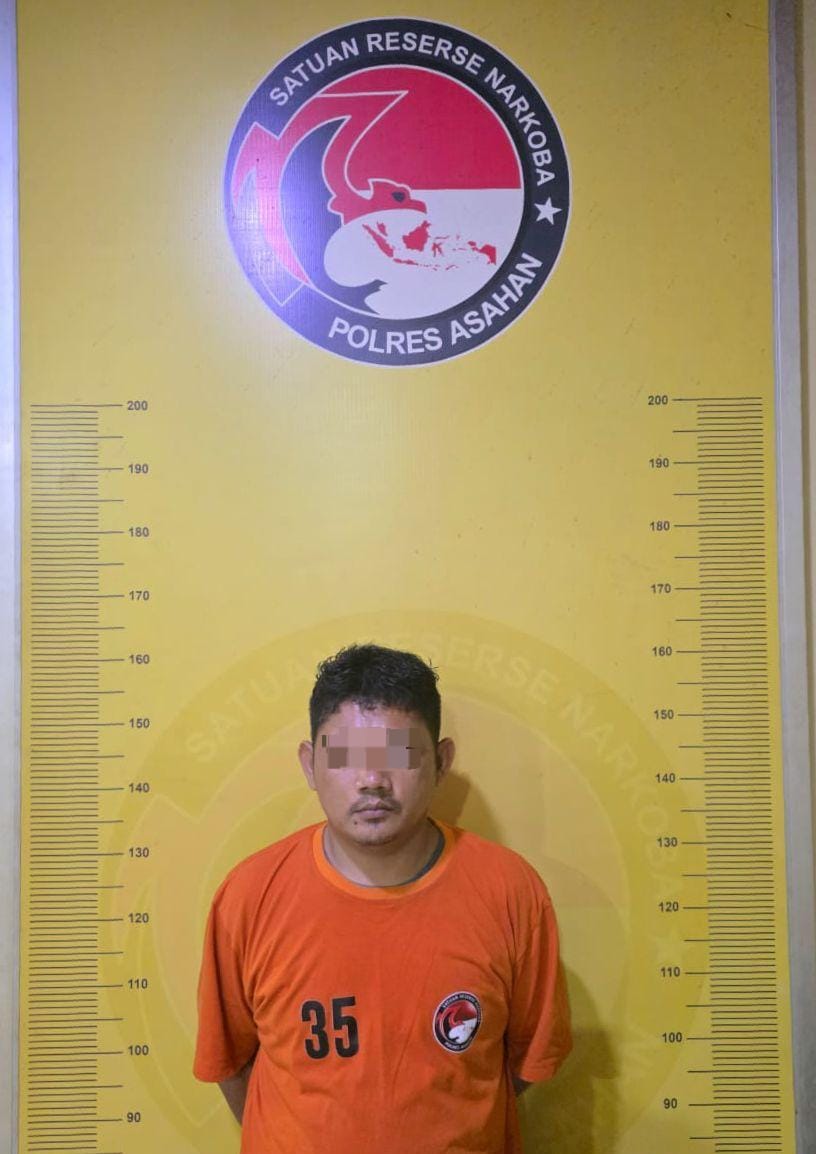 Pengedar Sabu di Desa Gedangan Kenak Ciduk Satresnarkoba Polres Asahan