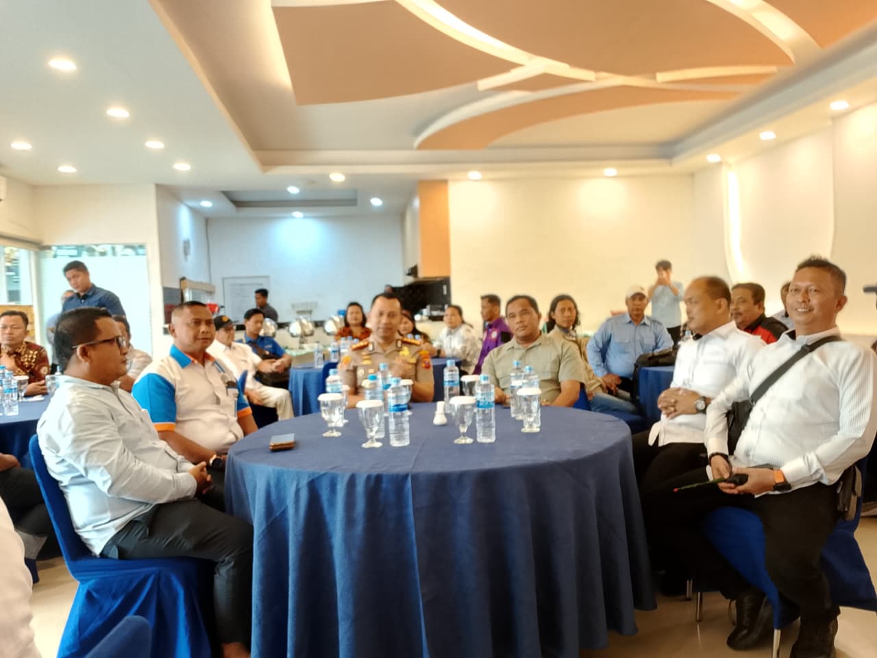 Kapolrestabes Medan Dan Serikat Pekerja dan Buruh, Perkuat Sinergi Jaga Kamtibmas