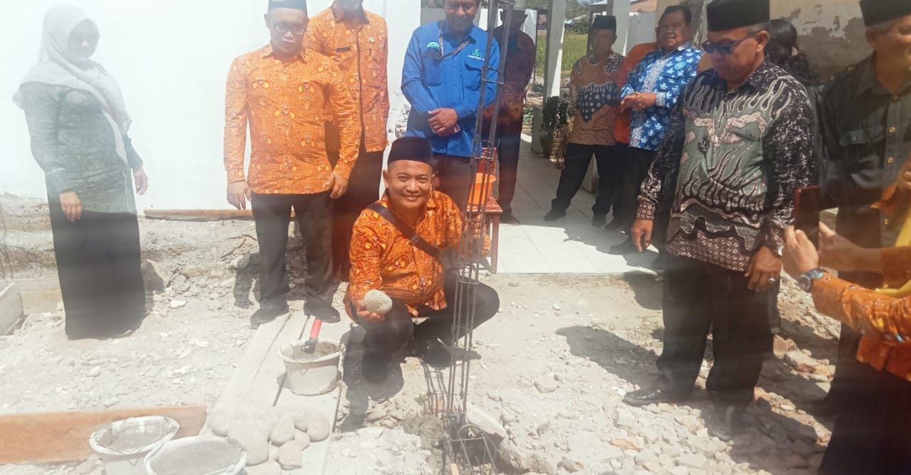 Geser Muse Sergai Letakkan Batu Pertama Pembangunan Musala di SDN 106217 Tanjung Beringin